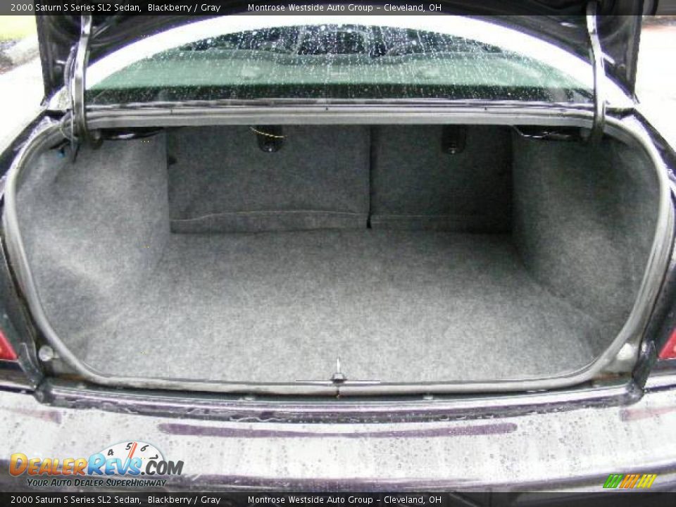 2000 Saturn S Series SL2 Sedan Blackberry / Gray Photo #26