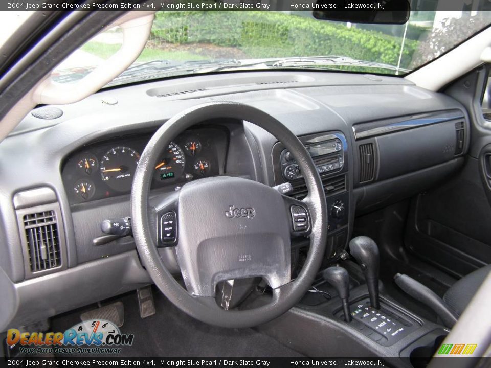 Dashboard of 2004 Jeep Grand Cherokee Freedom Edition 4x4 Photo #7