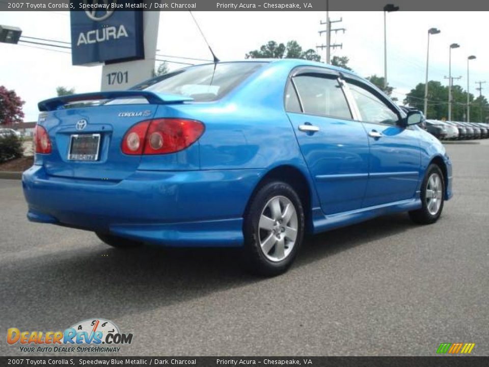 toyota corolla speedway blue #1