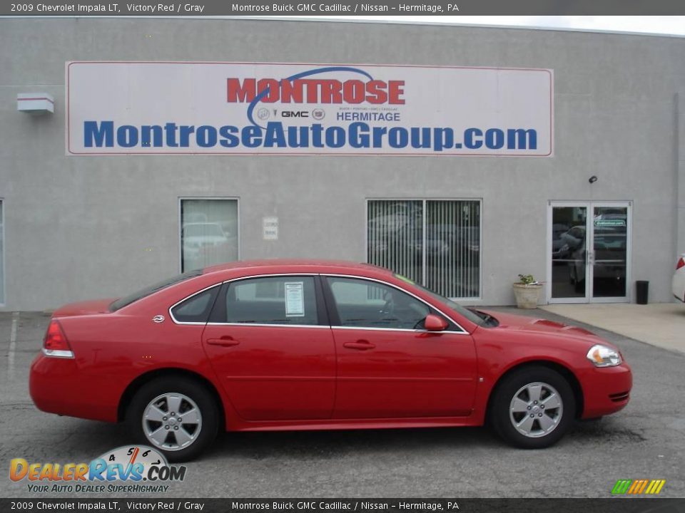 2009 Chevrolet Impala LT Victory Red / Gray Photo #1