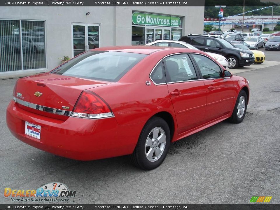 2009 Chevrolet Impala LT Victory Red / Gray Photo #2