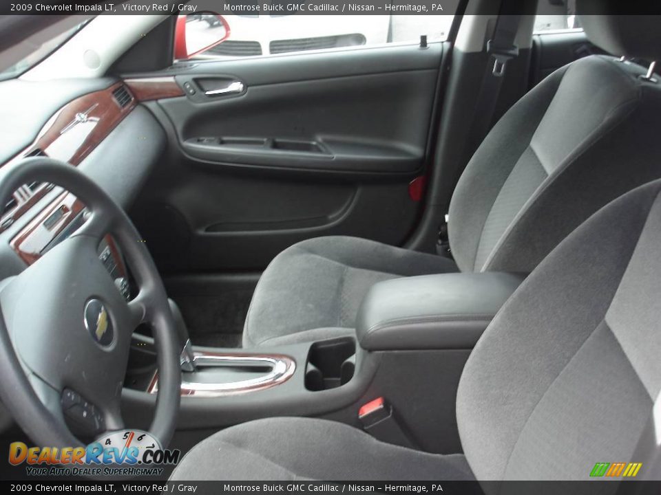 2009 Chevrolet Impala LT Victory Red / Gray Photo #10