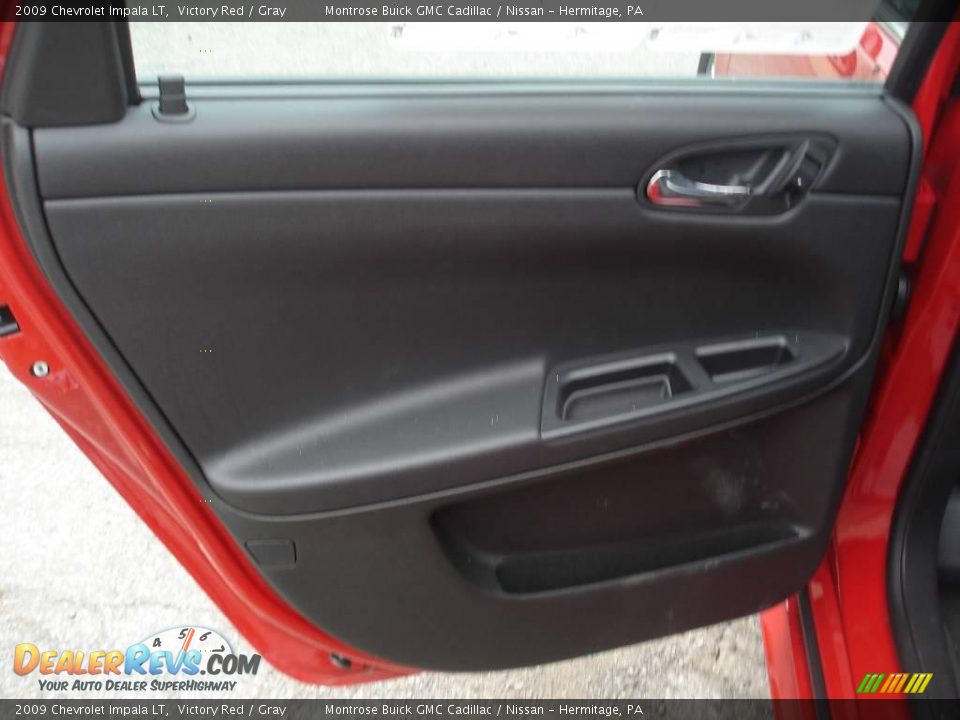2009 Chevrolet Impala LT Victory Red / Gray Photo #12