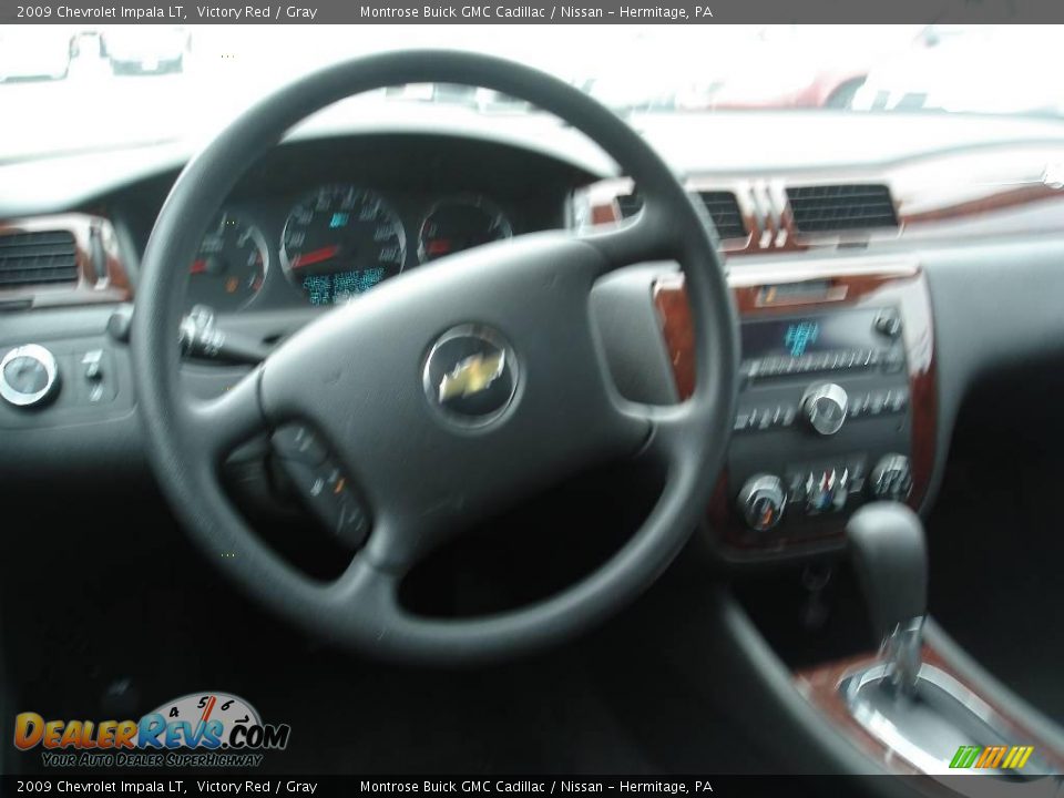 2009 Chevrolet Impala LT Victory Red / Gray Photo #13