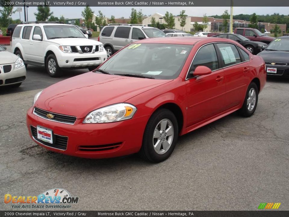 2009 Chevrolet Impala LT Victory Red / Gray Photo #17