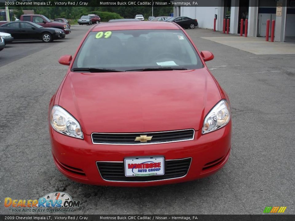 2009 Chevrolet Impala LT Victory Red / Gray Photo #19