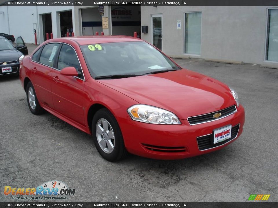 2009 Chevrolet Impala LT Victory Red / Gray Photo #20