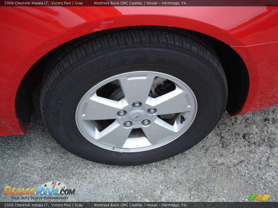 2009 Chevrolet Impala LT Victory Red / Gray Photo #22