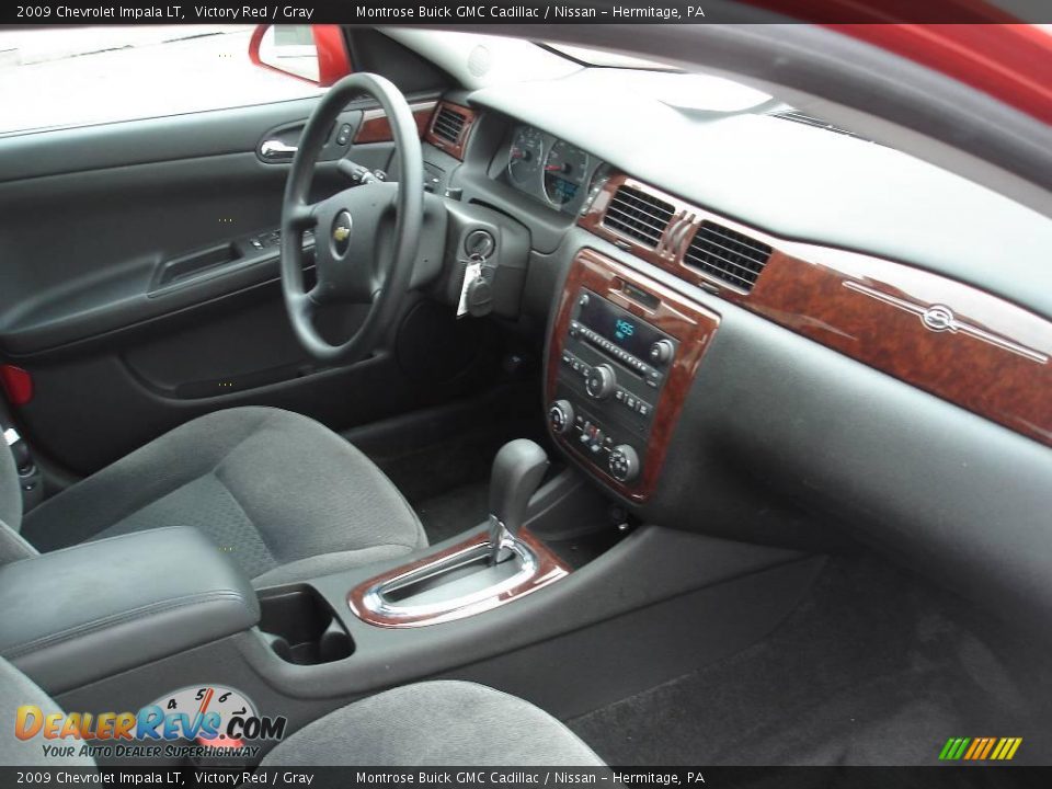 2009 Chevrolet Impala LT Victory Red / Gray Photo #23