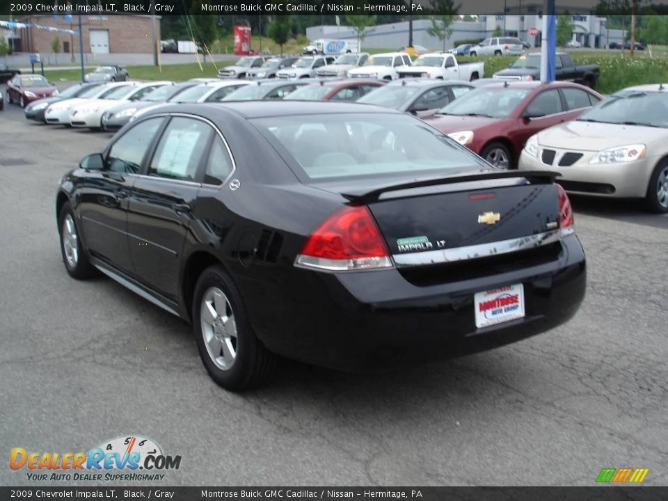 2009 Chevrolet Impala LT Black / Gray Photo #5