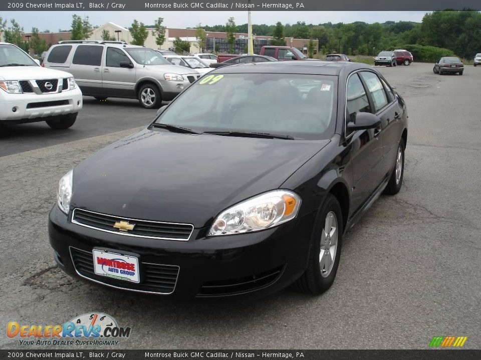 2009 Chevrolet Impala LT Black / Gray Photo #19