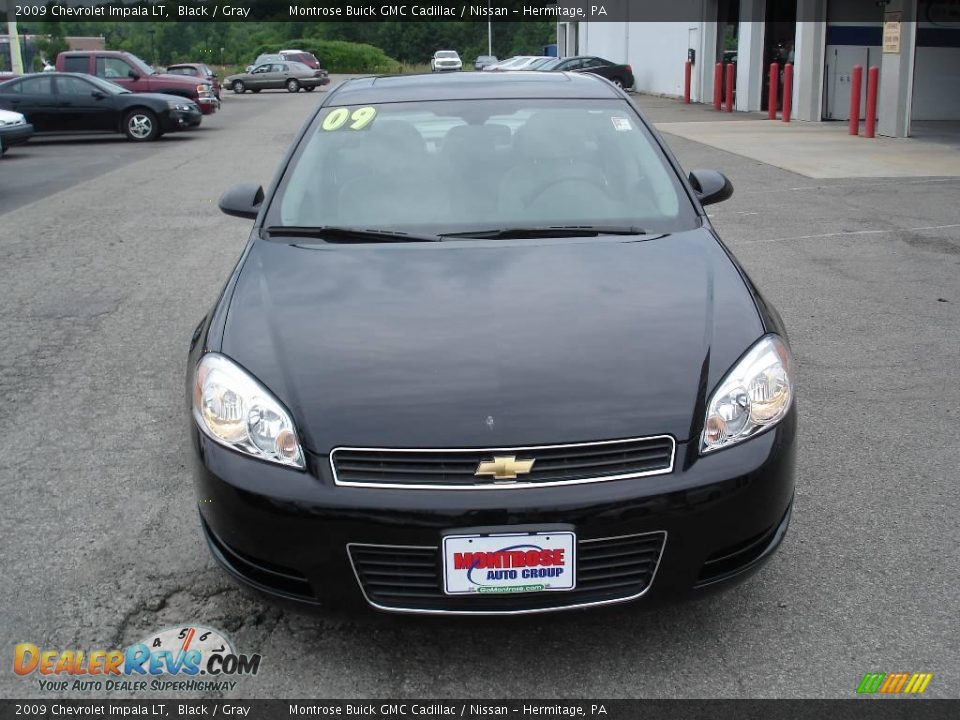 2009 Chevrolet Impala LT Black / Gray Photo #20