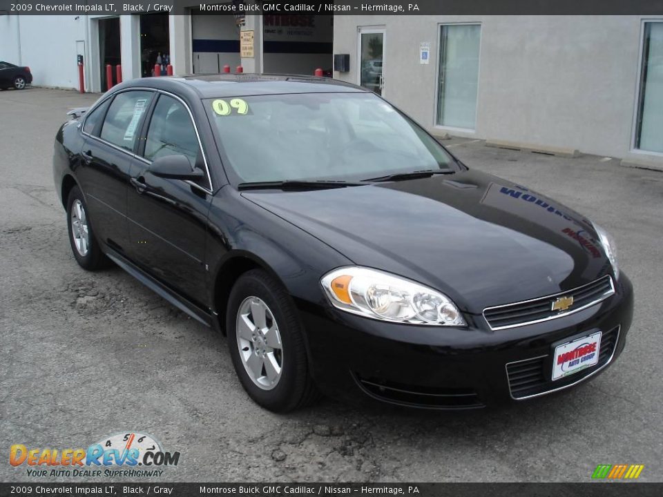 2009 Chevrolet Impala LT Black / Gray Photo #21