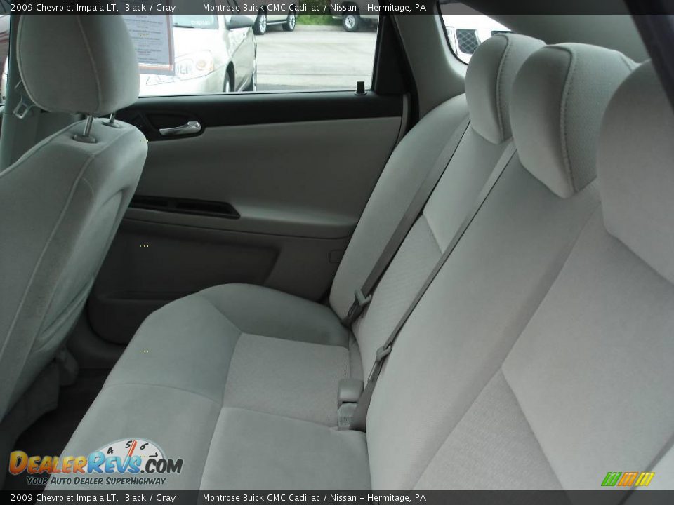 2009 Chevrolet Impala LT Black / Gray Photo #25