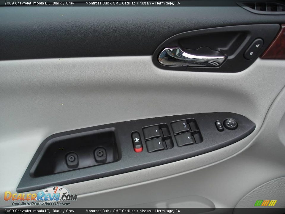 2009 Chevrolet Impala LT Black / Gray Photo #26