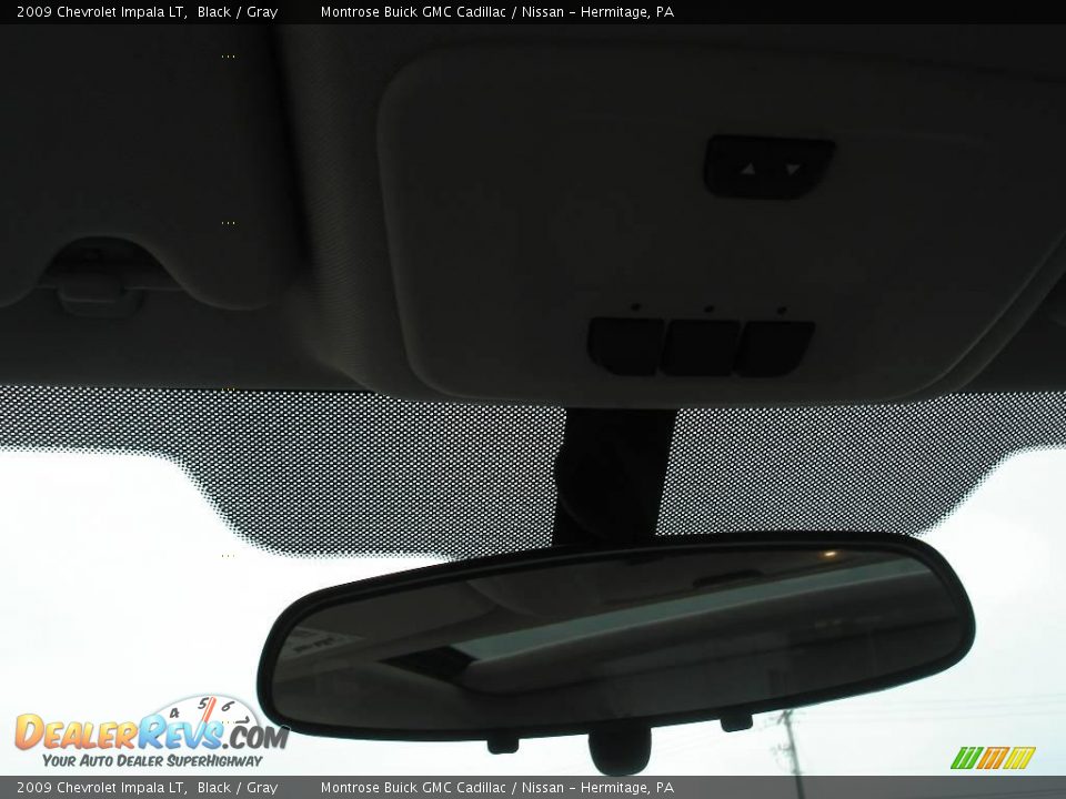 2009 Chevrolet Impala LT Black / Gray Photo #27