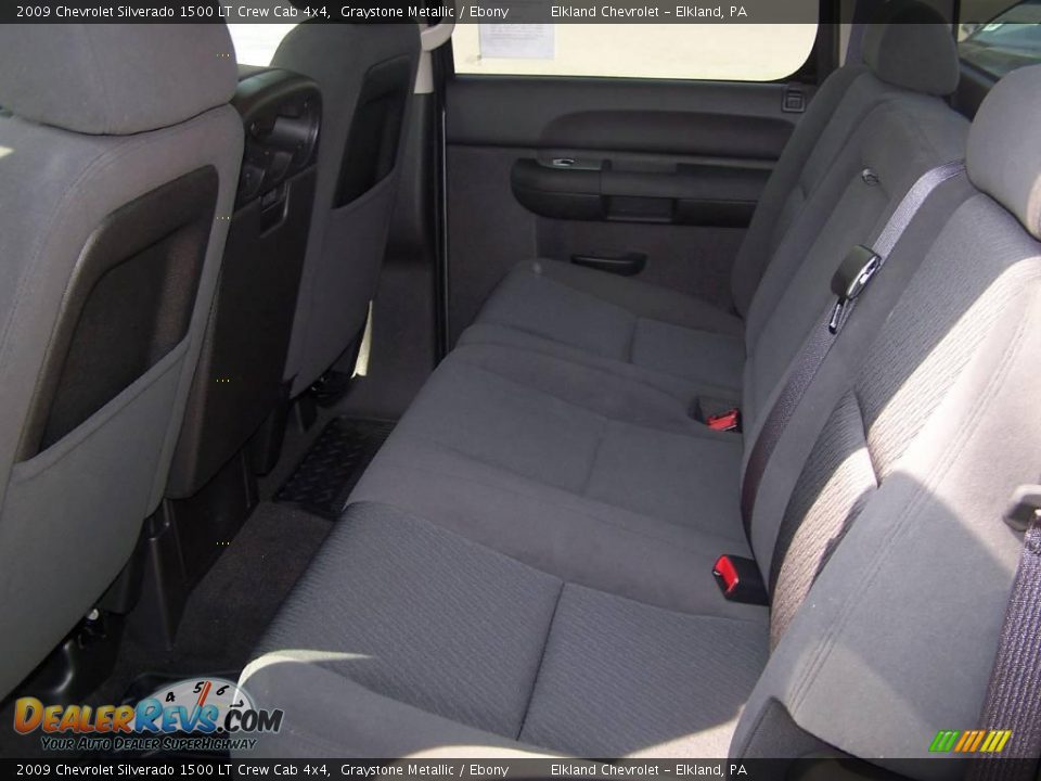 2009 Chevrolet Silverado 1500 LT Crew Cab 4x4 Graystone Metallic / Ebony Photo #35