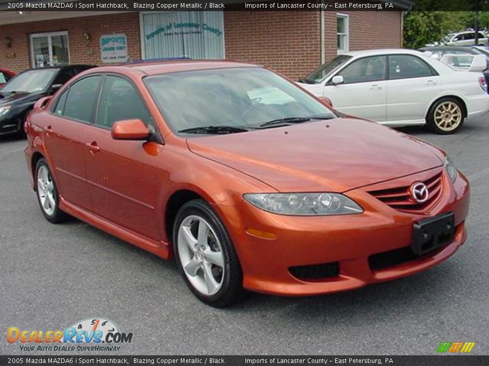 Front 3/4 View of 2005 Mazda MAZDA6 i Sport Hatchback Photo #1