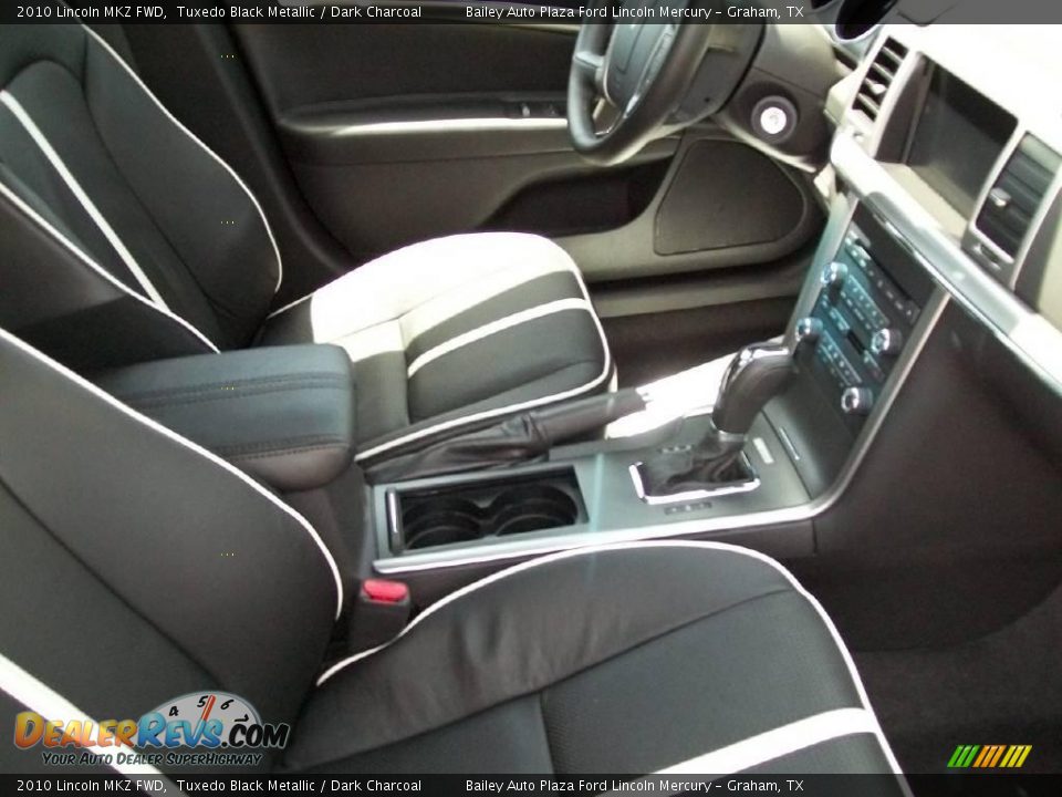2010 Lincoln MKZ FWD Tuxedo Black Metallic / Dark Charcoal Photo #7