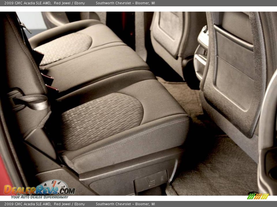 2009 GMC Acadia SLE AWD Red Jewel / Ebony Photo #5
