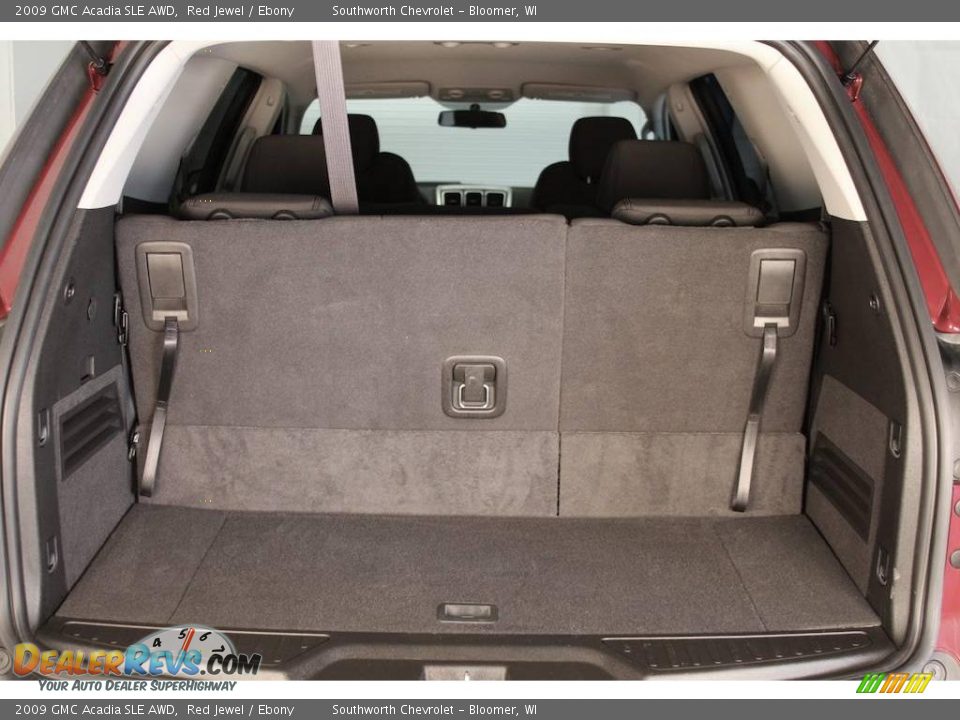 2009 GMC Acadia SLE AWD Red Jewel / Ebony Photo #8