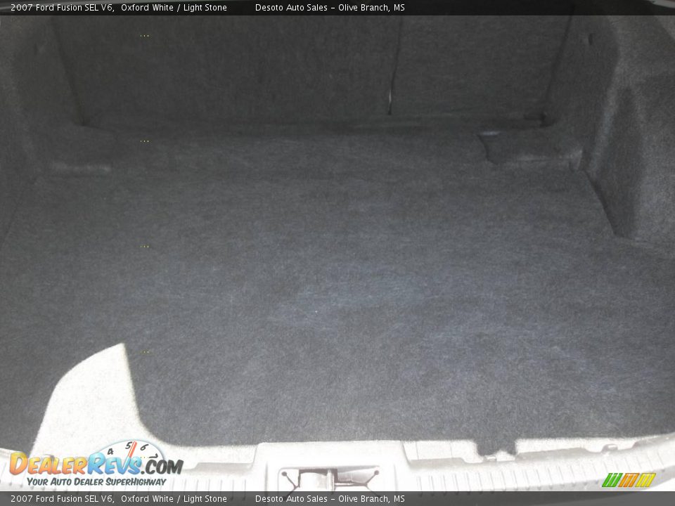 2007 Ford Fusion SEL V6 Oxford White / Light Stone Photo #15