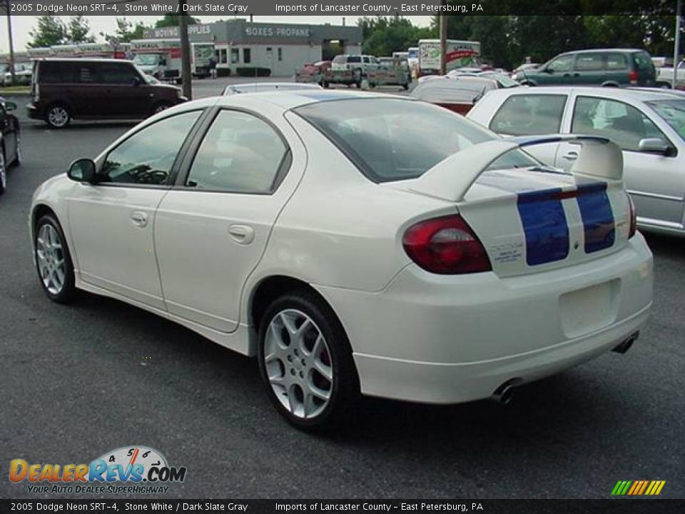 2005 Dodge Neon SRT-4 Stone White / Dark Slate Gray Photo #4