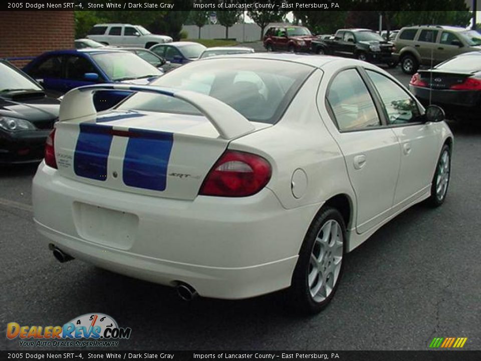 2005 Dodge Neon SRT-4 Stone White / Dark Slate Gray Photo #6