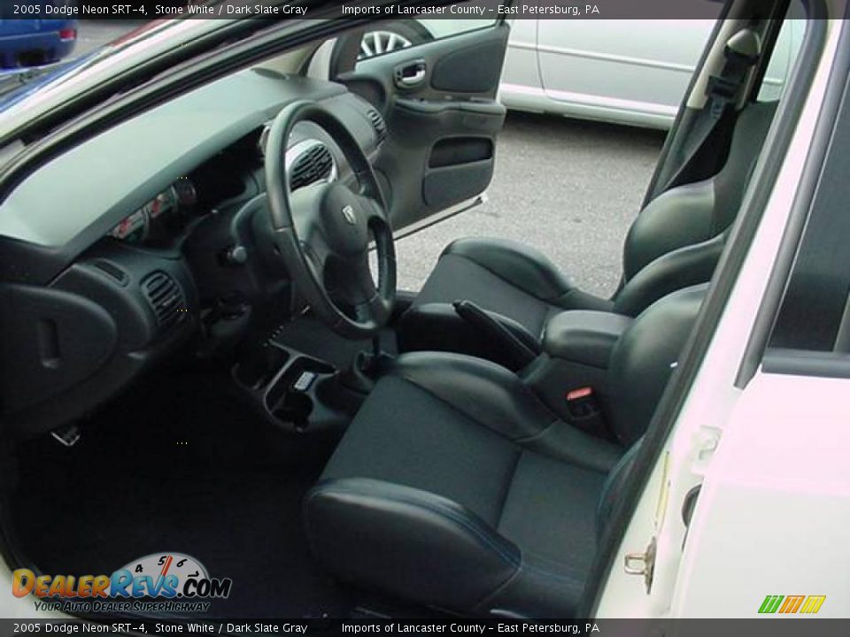 2005 Dodge Neon SRT-4 Stone White / Dark Slate Gray Photo #8