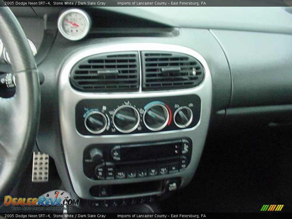 2005 Dodge Neon SRT-4 Stone White / Dark Slate Gray Photo #13
