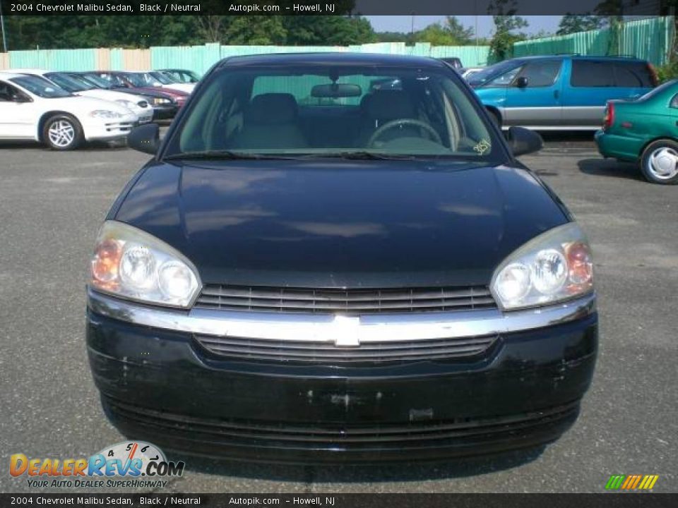 2004 Chevrolet Malibu Sedan Black / Neutral Photo #1