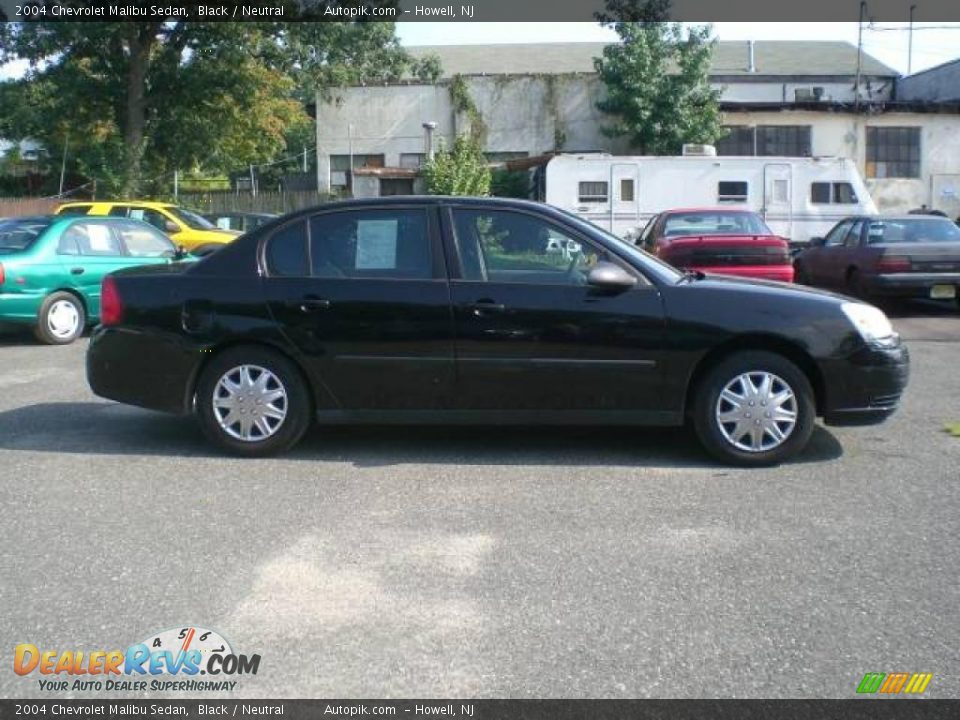 2004 Chevrolet Malibu Sedan Black / Neutral Photo #8