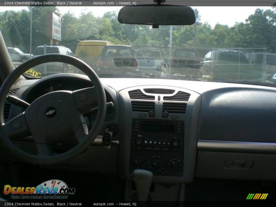 2004 Chevrolet Malibu Sedan Black / Neutral Photo #12