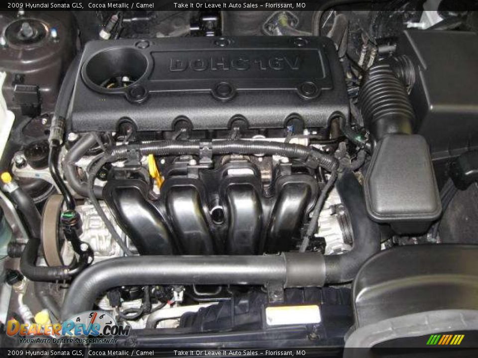 2009 Hyundai Sonata GLS Cocoa Metallic / Camel Photo #4