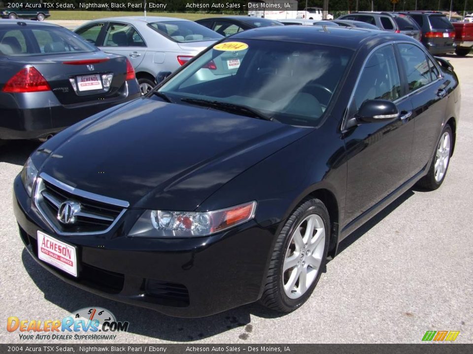 2004 Acura TSX Sedan Nighthawk Black Pearl / Ebony Photo #1