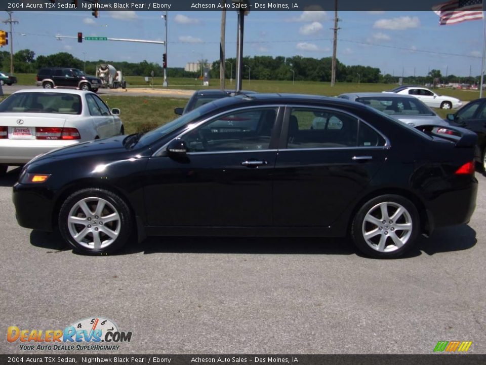 2004 Acura TSX Sedan Nighthawk Black Pearl / Ebony Photo #2