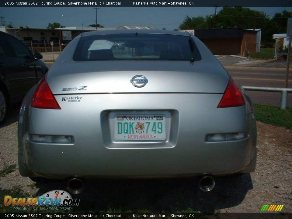 2005 Nissan 350Z Touring Coupe Silverstone Metallic / Charcoal Photo #3