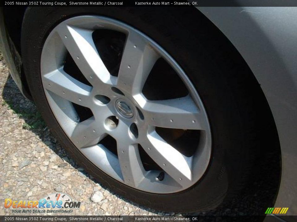 2005 Nissan 350Z Touring Coupe Silverstone Metallic / Charcoal Photo #5