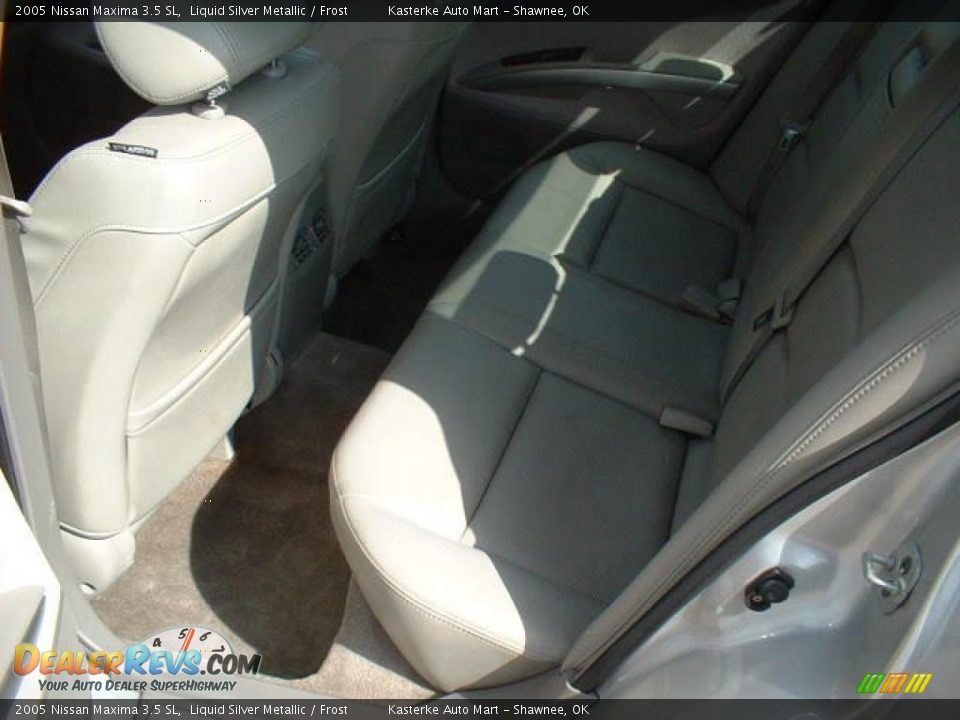 2005 Nissan Maxima 3.5 SL Liquid Silver Metallic / Frost Photo #7