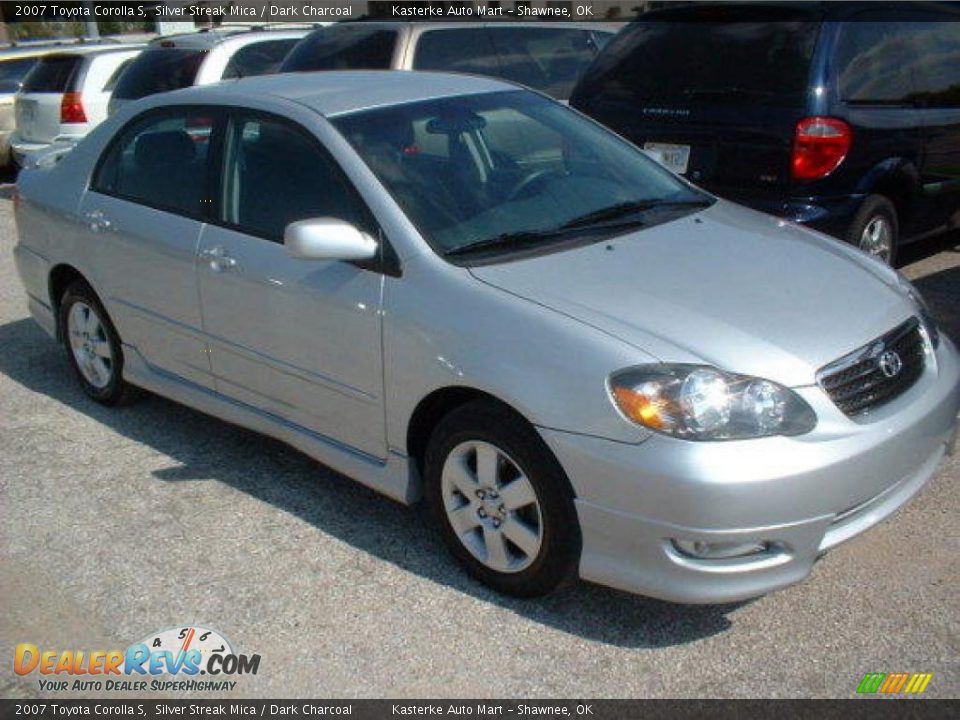 2007 Toyota Corolla S Silver Streak Mica / Dark Charcoal Photo #1