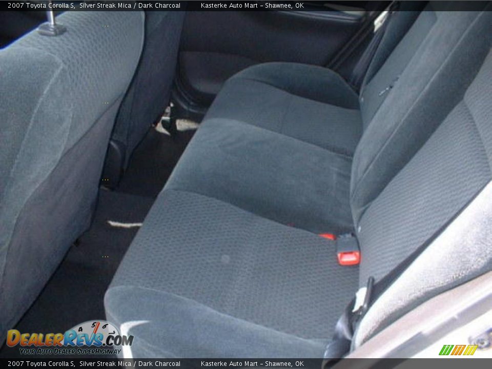 2007 Toyota Corolla S Silver Streak Mica / Dark Charcoal Photo #7