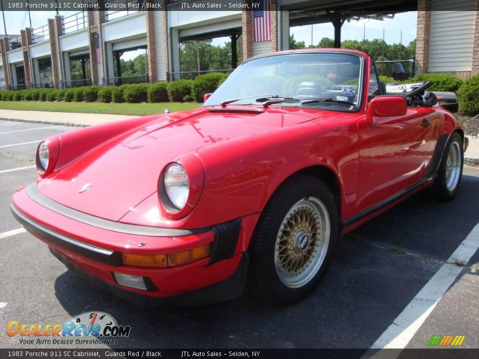 1983 Porsche 911 SC Cabriolet Guards Red / Black Photo #1