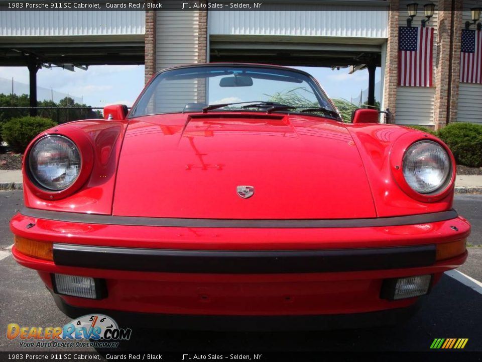 1983 Porsche 911 SC Cabriolet Guards Red / Black Photo #2