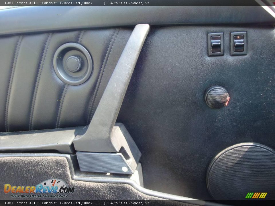 1983 Porsche 911 SC Cabriolet Guards Red / Black Photo #8