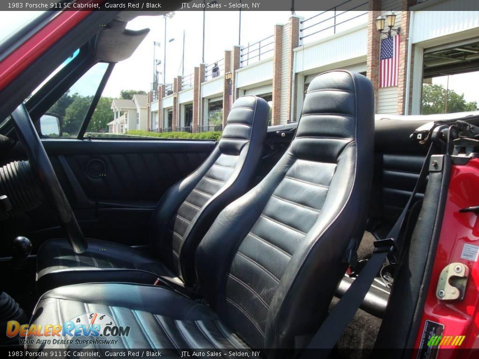 1983 Porsche 911 SC Cabriolet Guards Red / Black Photo #9