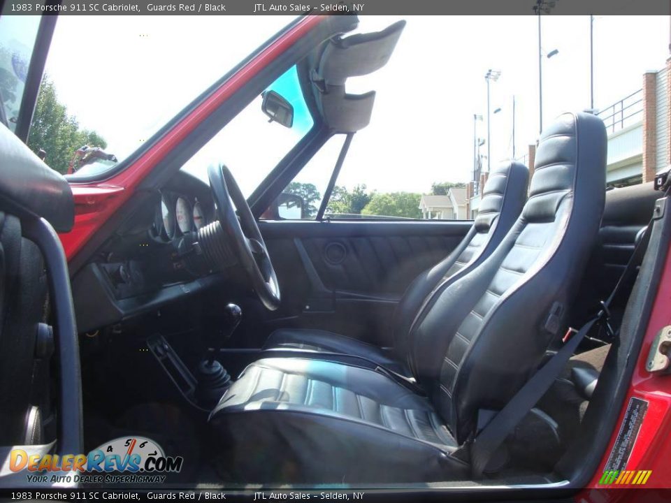 1983 Porsche 911 SC Cabriolet Guards Red / Black Photo #10