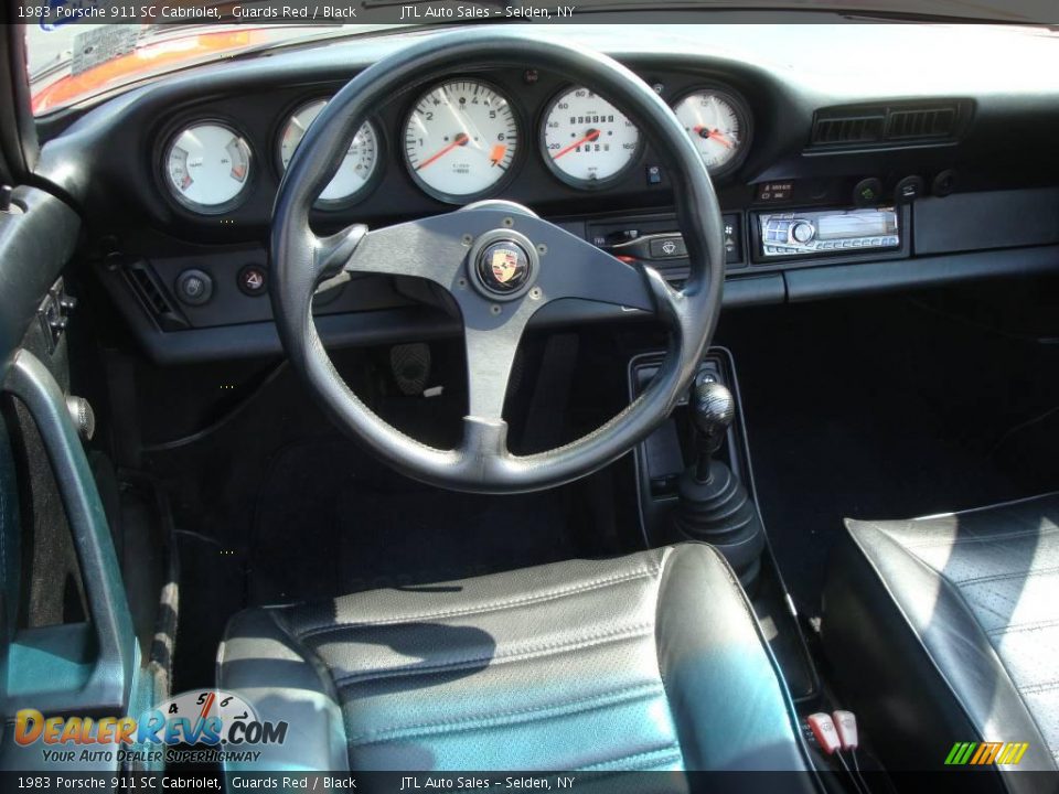 1983 Porsche 911 SC Cabriolet Guards Red / Black Photo #11