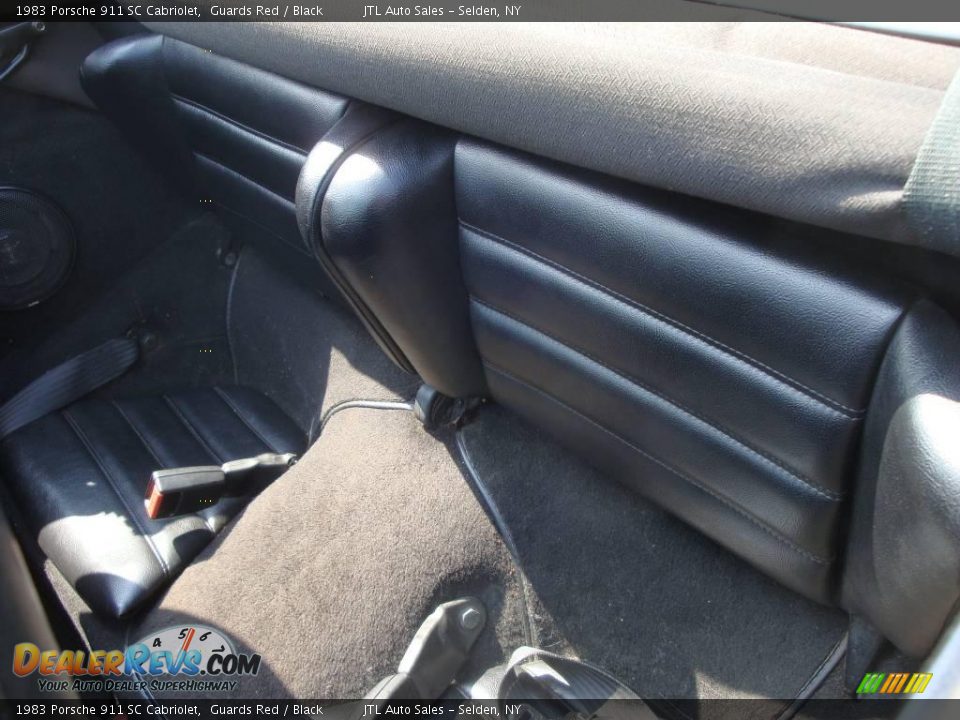 1983 Porsche 911 SC Cabriolet Guards Red / Black Photo #12