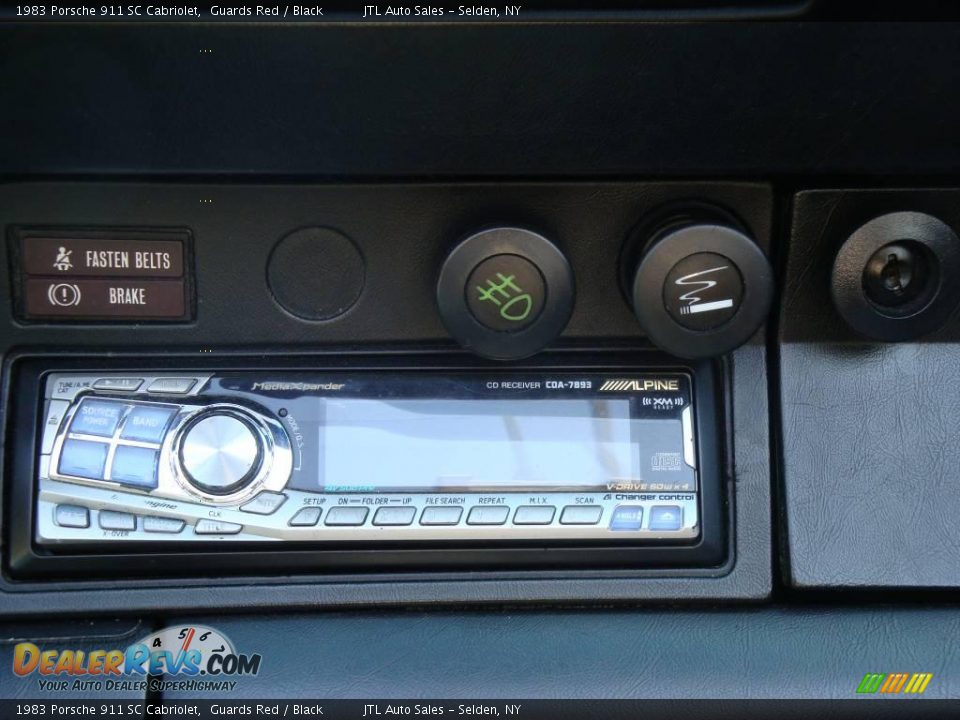 1983 Porsche 911 SC Cabriolet Guards Red / Black Photo #13
