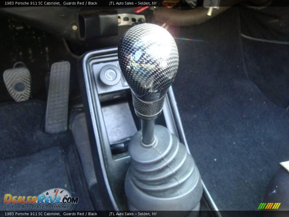 1983 Porsche 911 SC Cabriolet Guards Red / Black Photo #14
